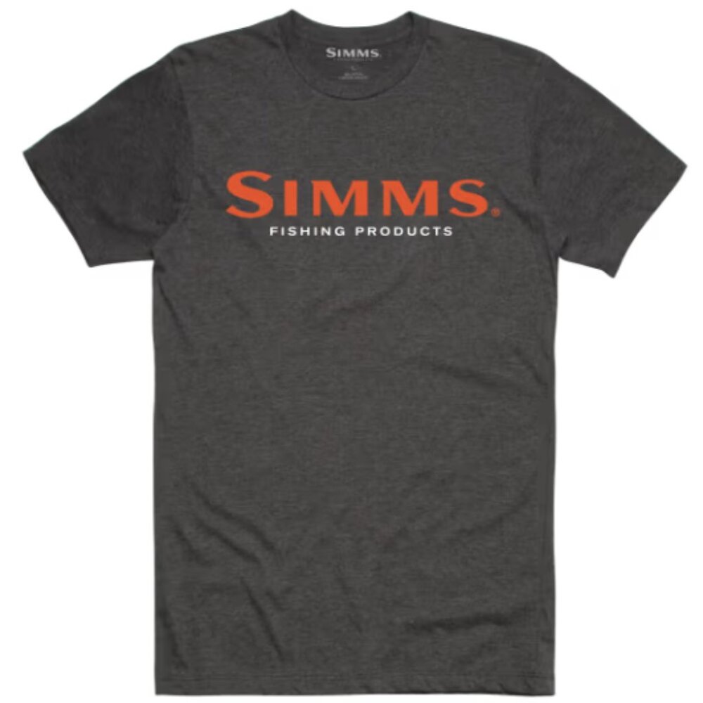 Simms Men's Logo Short Sleeve Crew Neck T Shirt  XL  NEW
